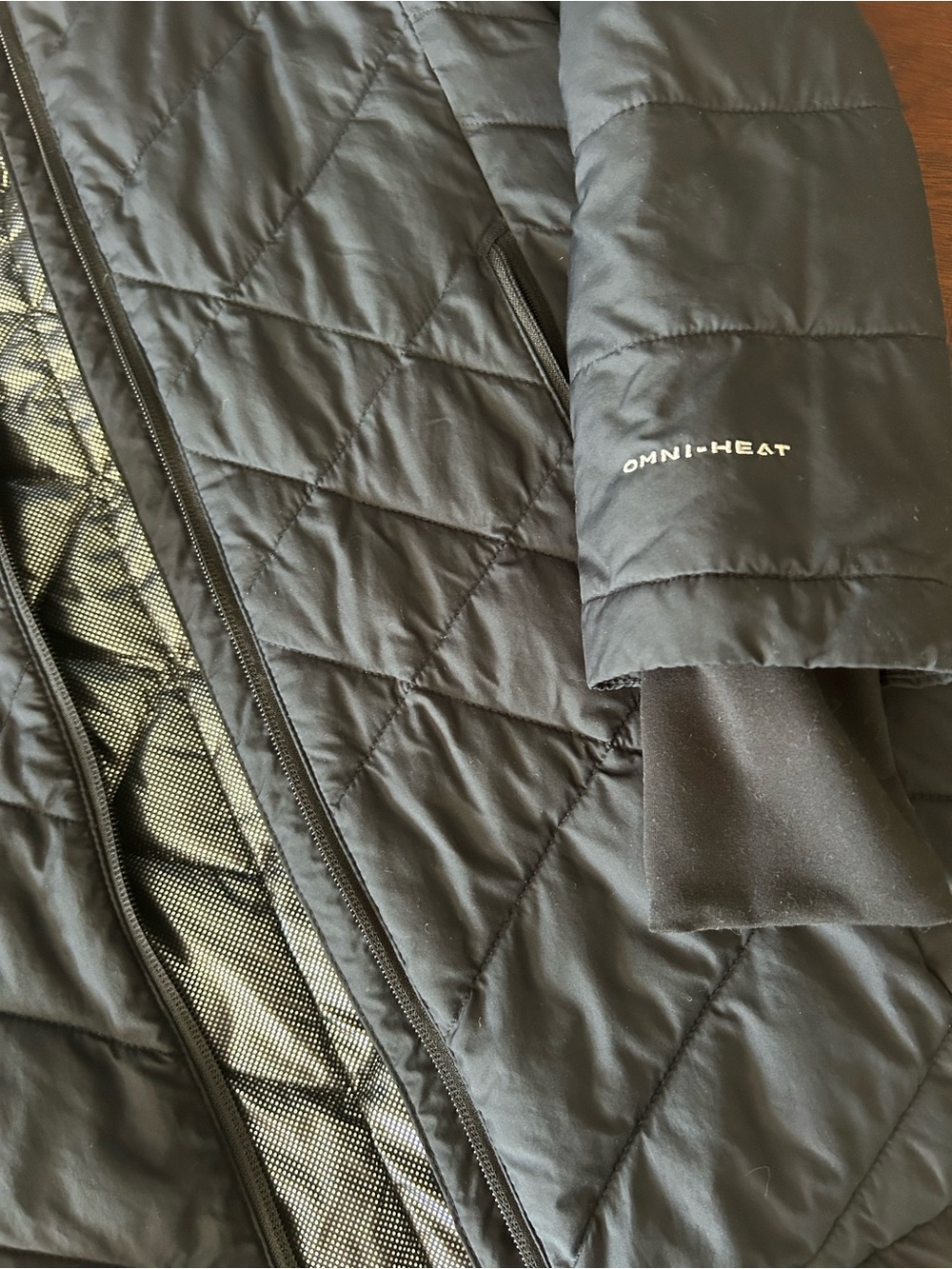 Columbia Black Quilted Insulated Long Puffer Coat - Picture 7 of 7